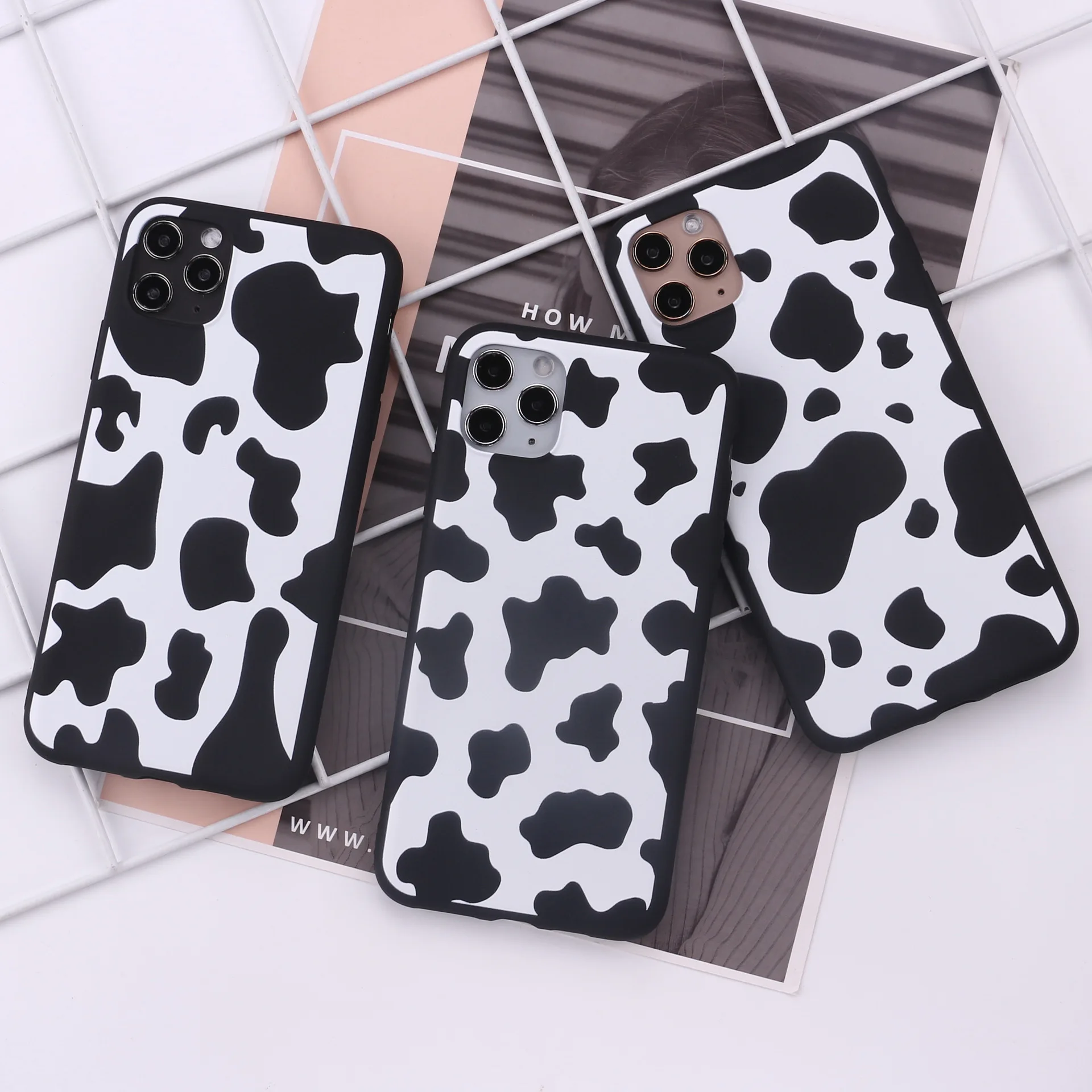 Модный чехол для телефона с полосками зебры iPhone 11 12 Pro X XS MAX XR 7 8 6S 6 5 S SE Plus 2020 синий