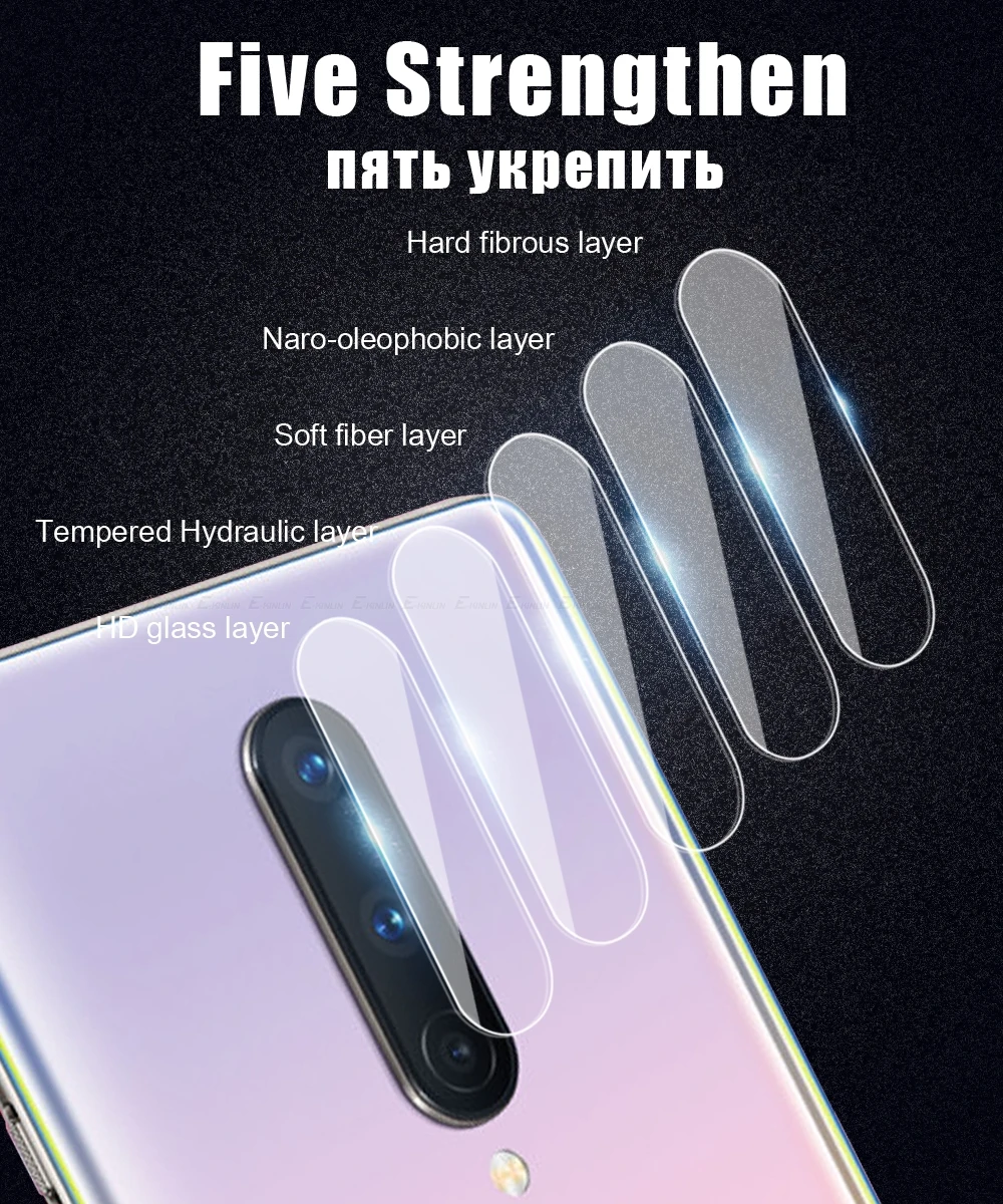Защитная пленка для задней камеры из закаленного стекла OnePlus One Plus Nord X 2 3T 5 5T 6 6T 7T 8