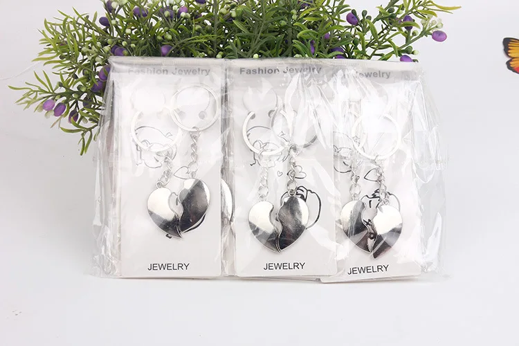 Teacher's Day Gift Couples A Pair of Buckles Creative Gifts Alloy Key Ring Variety Style Can Be Mixed Batch