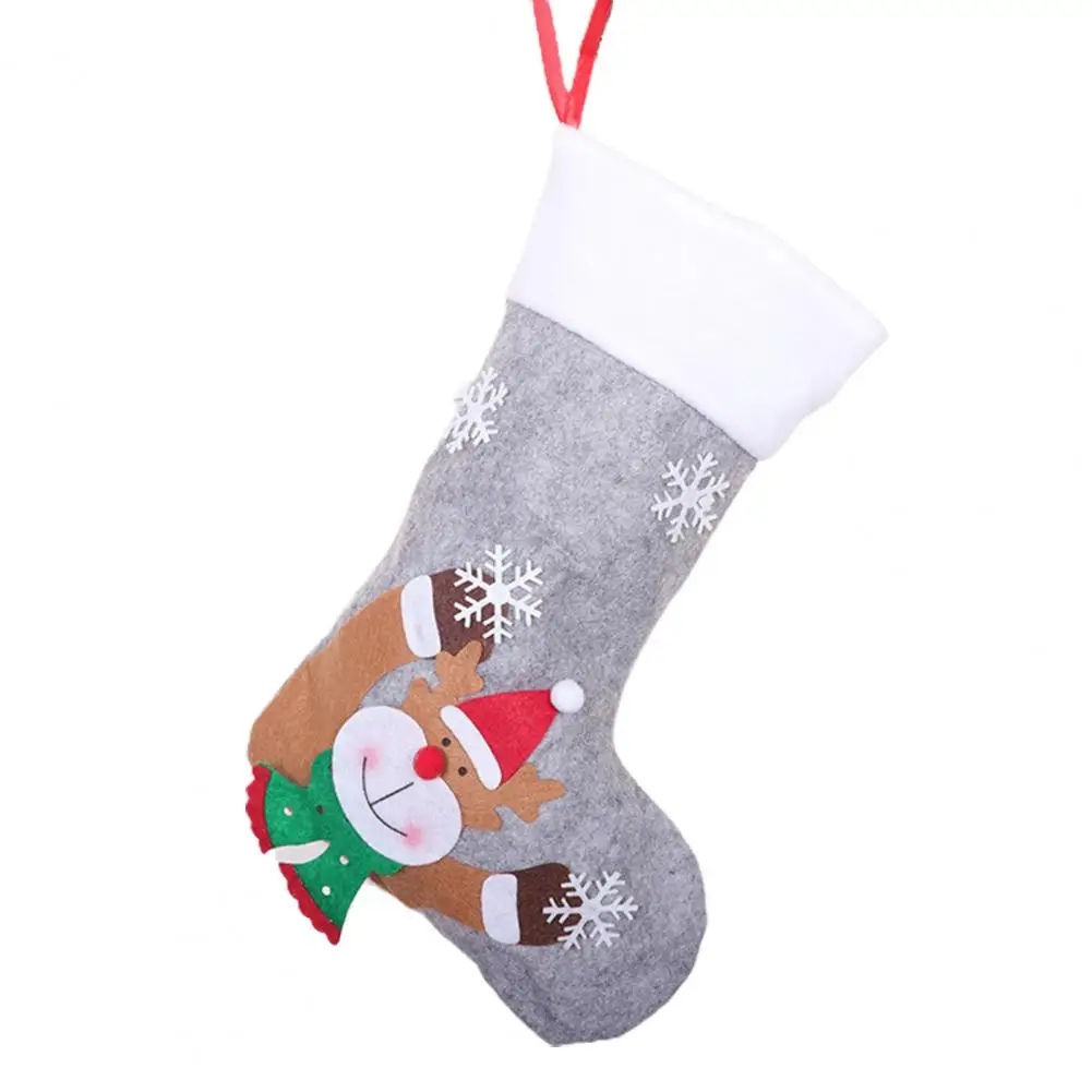 Details about   New Large Santa Claus Snowman with Legs Stocking Christmas Cute Sock Kids Adults