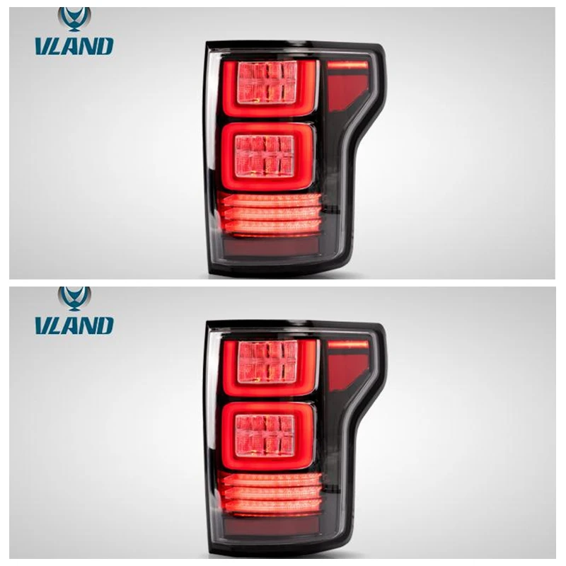 

VLAND factory for car taillight for F 150 tail lamp 2018 2019 with full LED+turn signal with sequential indicator