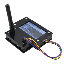 Одиночное реле 3,2 дюйма полный акриловый чехол Черный Многофункциональный дисплей прочный HS Hat точка доступа с Raspberry Pi Zero W