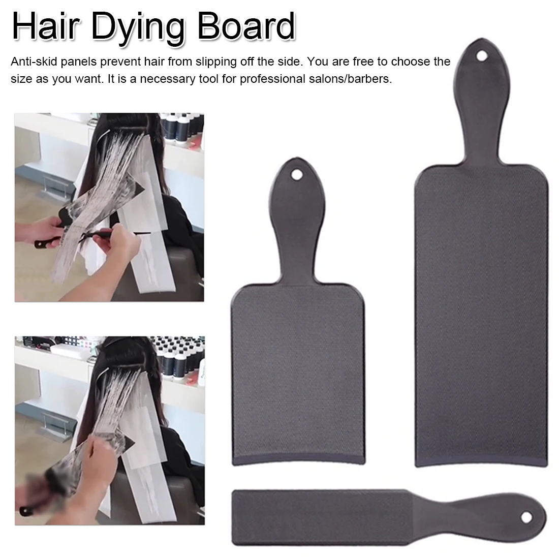 Pro Hair Dying Board for DIY Hairdressing Pick Coloring Styling Salon Tools Hairdressing Supplies Barber Accessories 1pcs