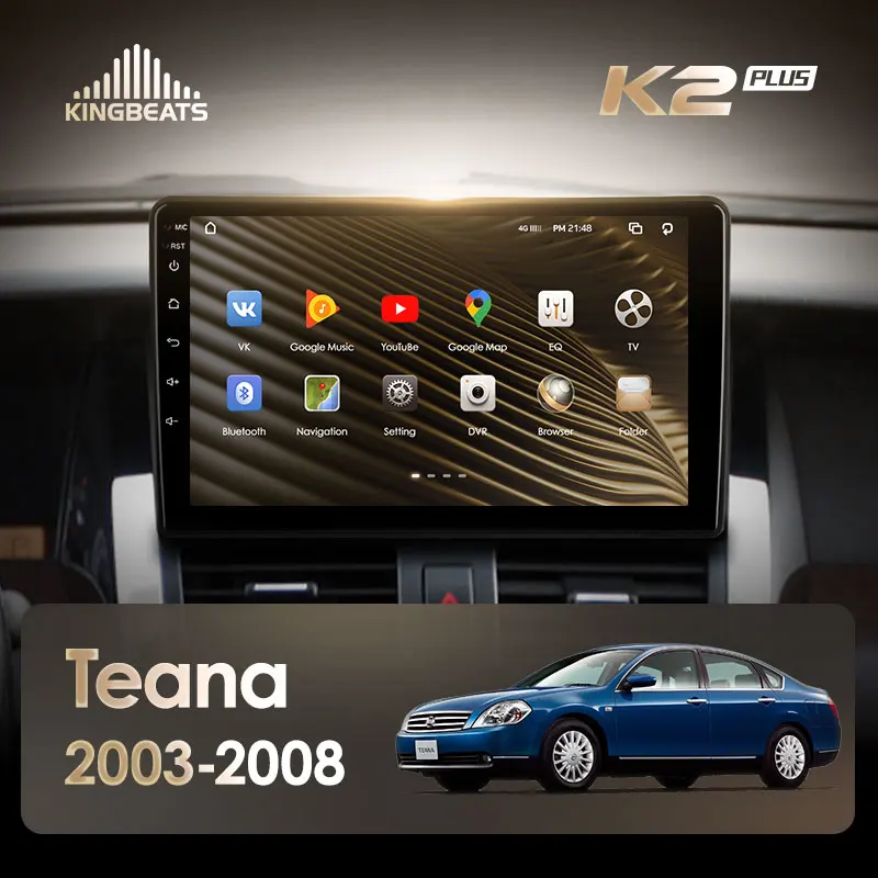 KingBeats штатное головное устройство For Nissan Teana J31 2003 2008 GPS Android 10 автомагнитола на