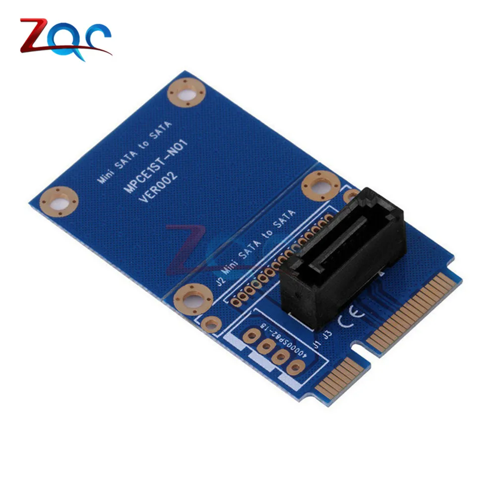 MSATA 미니 PCI-e SSD SATA 슬롯, SATA 하드 디스크 변환 카드 변환기 어댑터, 7 핀