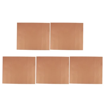 

5 Pcs Premium Outdoor Reusable Camping Picnic Barbecue Heat-Resistant BBQ Grill Bake Roast Mats Pads Glass Fiber Easy to Clean