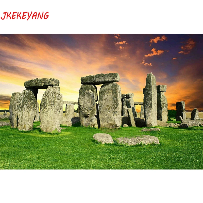 

5D DIY square/round Diamond painting Stonehenge landscape Cross Stitch Diamond Embroidery Pattern Rhinestone J1697