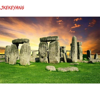 

5D DIY square/round Diamond painting Stonehenge landscape Cross Stitch Diamond Embroidery Pattern Rhinestone J1697