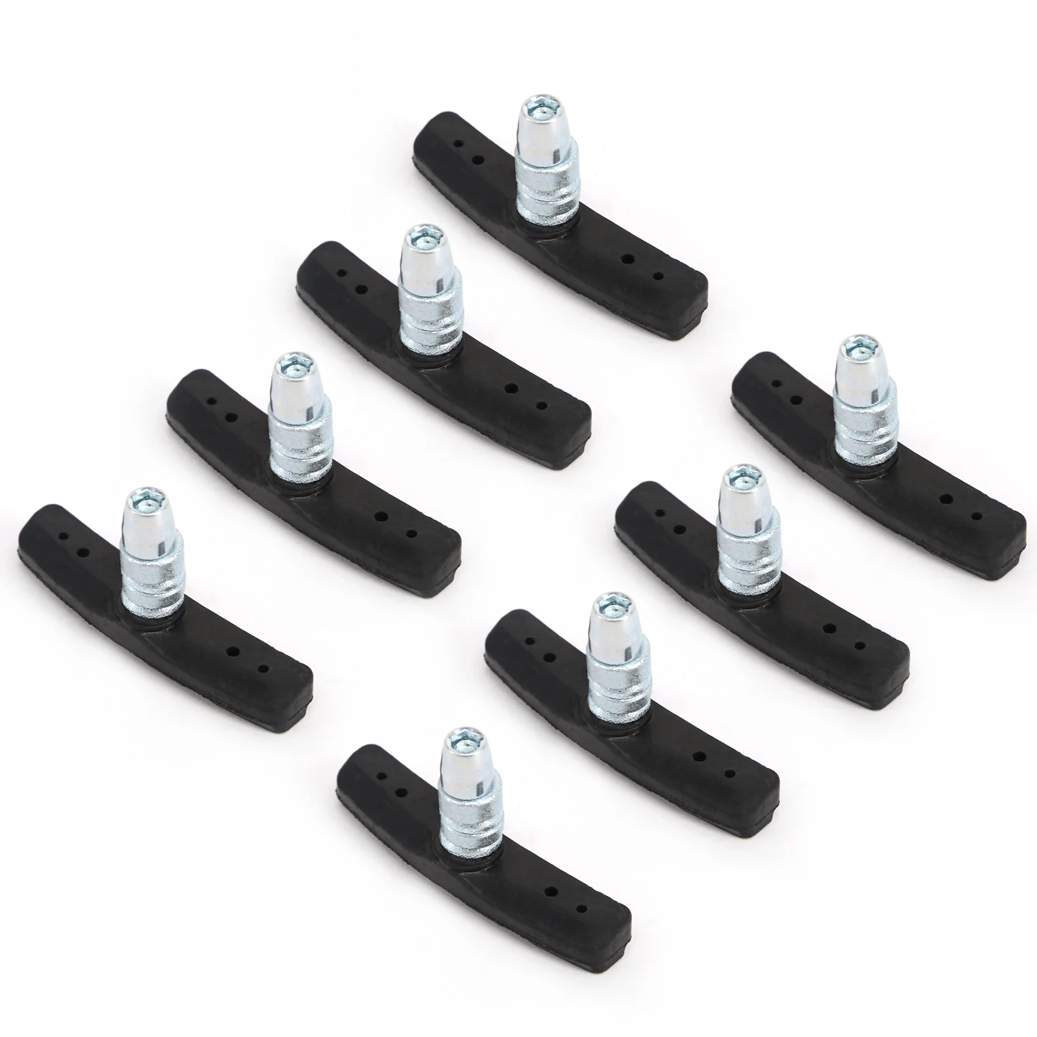 8 единиц, велосипед Велоспорт V Тормозной держатель резиновые колодки обувь Блоки винты