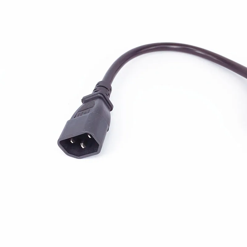 UPS PDU Power Extension Cord IEC 320 C14 Male To CEE7/4 European Female Adapter 30cm