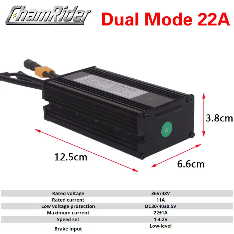 KT 전기 자전거 방수 컨트롤러 Ebike 컨트롤러 호환 500W 22A 듀얼 모드 250W 14A LCD 방수 커넥터