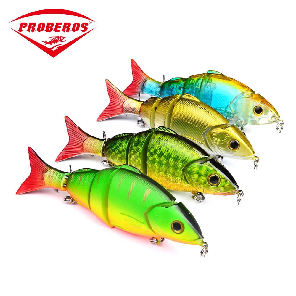 1pc Fishing lure High Quality PRO BEROS Fishing Bait Exported to USA Market 3D Fishing Tackle joint