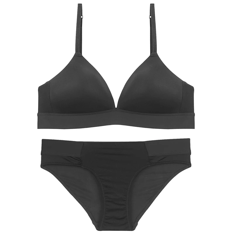 Французское летнее нижнее белье для женщин без стального кольца Ультратонкий