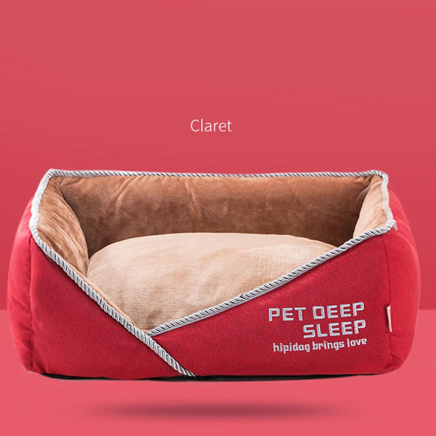 Красный Собака кровать хомяк клетка питомник Honden Hurones дом Новинка Cama Para Mascotas воздушный сон кровать Hundebett чат - Цвет: Красный