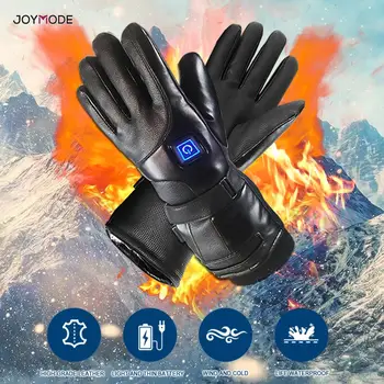 

JOYMODE 7.4V Waterproof Ski Gloves Electric Rechargeable Lithium Battery Powered Snowboard Heated Warm Snow Gloves