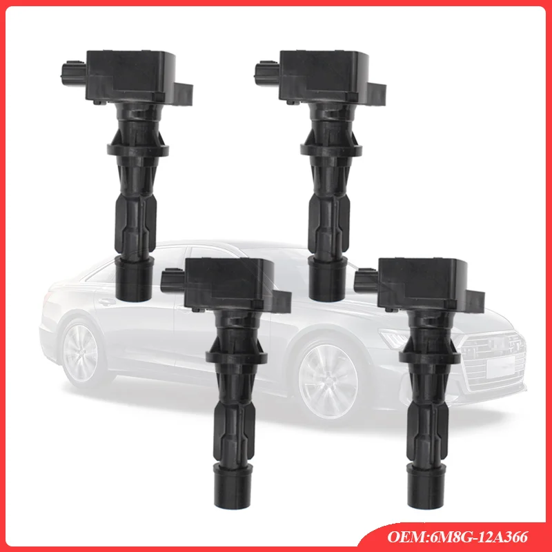 Катушка зажигания 6M8G 12A366 для Mazda 3 6 MX5 CX7 Tribute For Ford Escape 2006 2013 катушка высокого