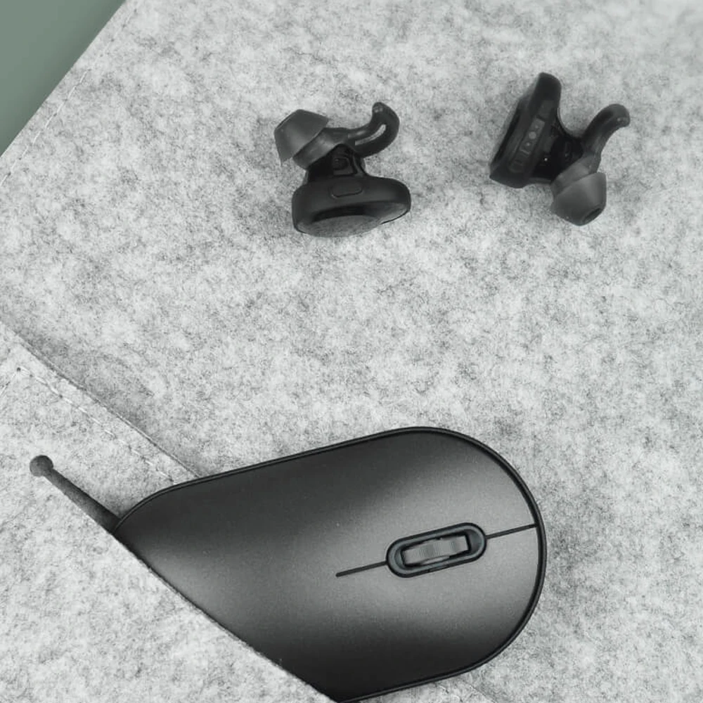 Xiaomi MIIIW Двухрежимная мышь Air, беспроводная Bluetooth/2,4 ГГц, оптоэлектронная мини-мышь для ноутбука, компьютерный коврик для офиса, домашнего использования