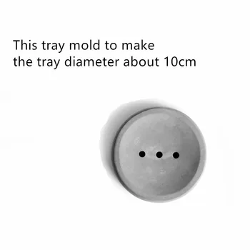 

Concrete Soap Dish Mold DIY Tray Soap Track Silicone Cement Mould