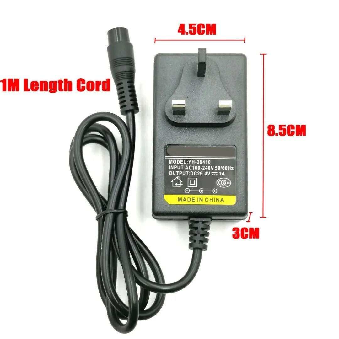 Electric Scooter Battery Charger Suitible for Razor 24V Lithium Battery Fast Charger for Razor e150 e100 e125 Electric Scooter Electric Scooter Battery Charger Suitible for Razor 24V Lithium Battery Fast Charger for Razor e150 e100 e125 Electric Scooter