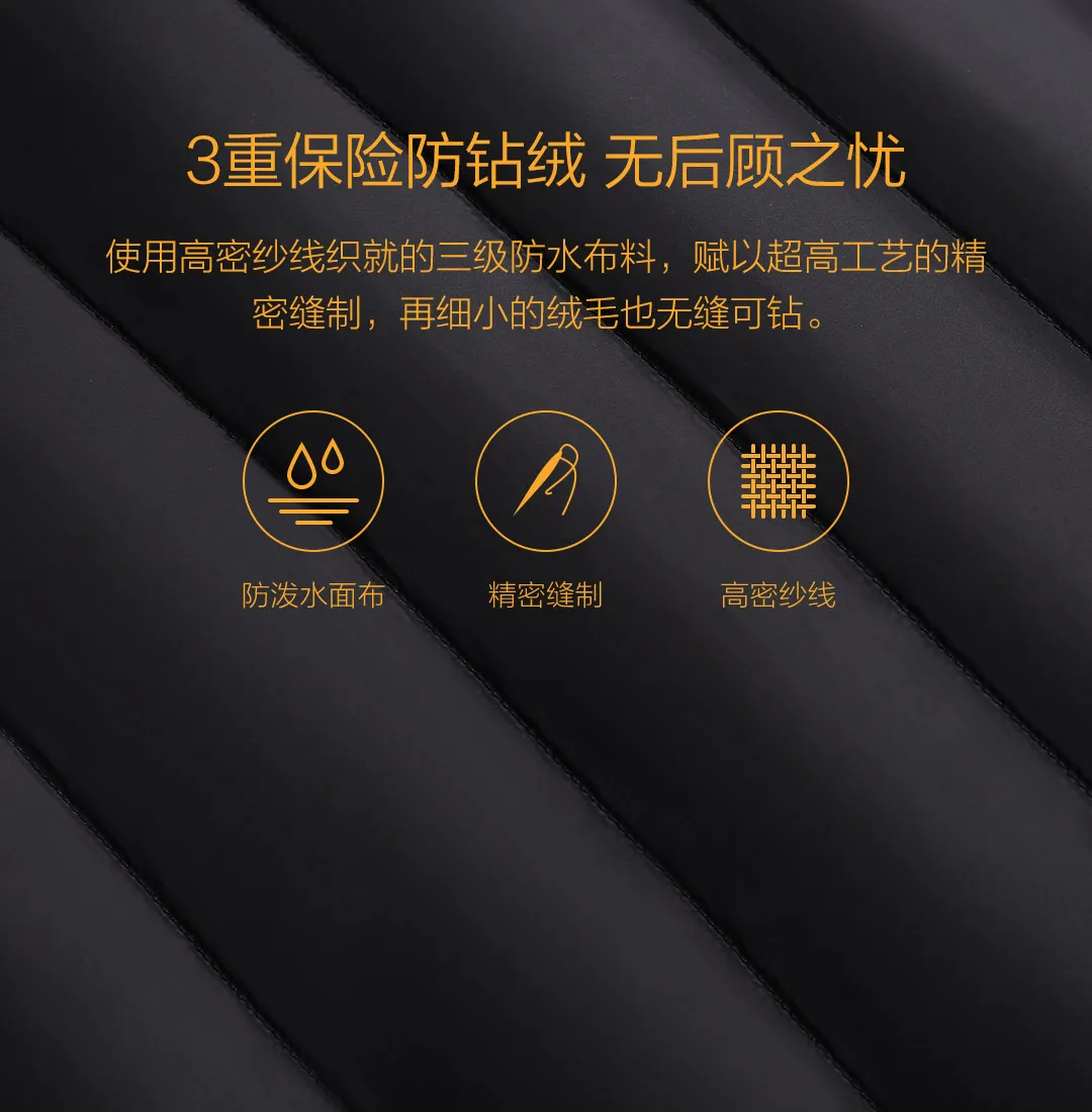 Xiaomi ULEEMARK Smart Fever куртка с хлопковой подкладкой, двухсторонняя одежда 3,0 Для мужчин, пуховик на утином пуху интеллигентая(ый) Контроль температуры 3 уровня регулировки скорости