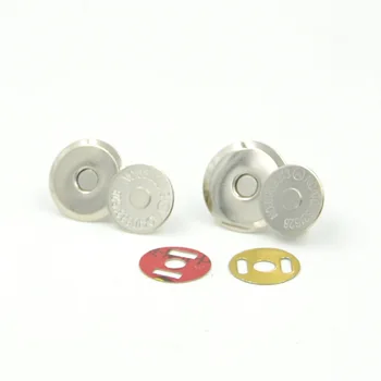 

10pcs Dish Strong Magnetic Snap Fasteners Clasps Buttons For Handbag Purse Wallet Craft Bags Parts Accessories DIY 16mm 18mm