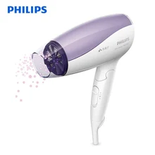 Philips Origianl BHC113 профессиональный фен для волос с 1600 Вт анионным воздухом на выходе, анти-горячий Спа Уход за волосами, складной для дома