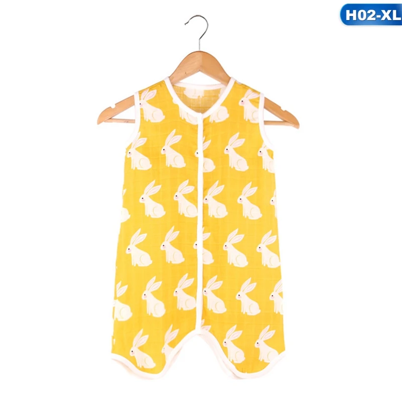 H02-XL Сетчатый детский спальный мешок, тонкий детский спальный мешок для лета, постельные принадлежности, спальные мешки без рукавов для новорожденных - Цвет: H02-XL