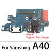 Original conector Dock puerto de carga MicroUSB para Samsung Galaxy A40 A01 A11 A21S A31 A41 A51 A71 A10 A20 A30 A50 A60 A70 A80 ► Foto 2/6