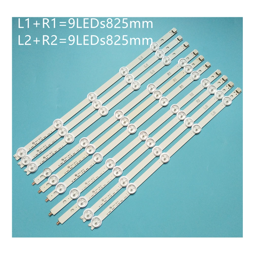 Kit de Tiras de Led para tv l g 42la6130 zb 42la613v za 42la615v za 42la615v zb 42la615v ze 42 Row2.1 Rev 100 l2 0.0 Novo - Imagem 5