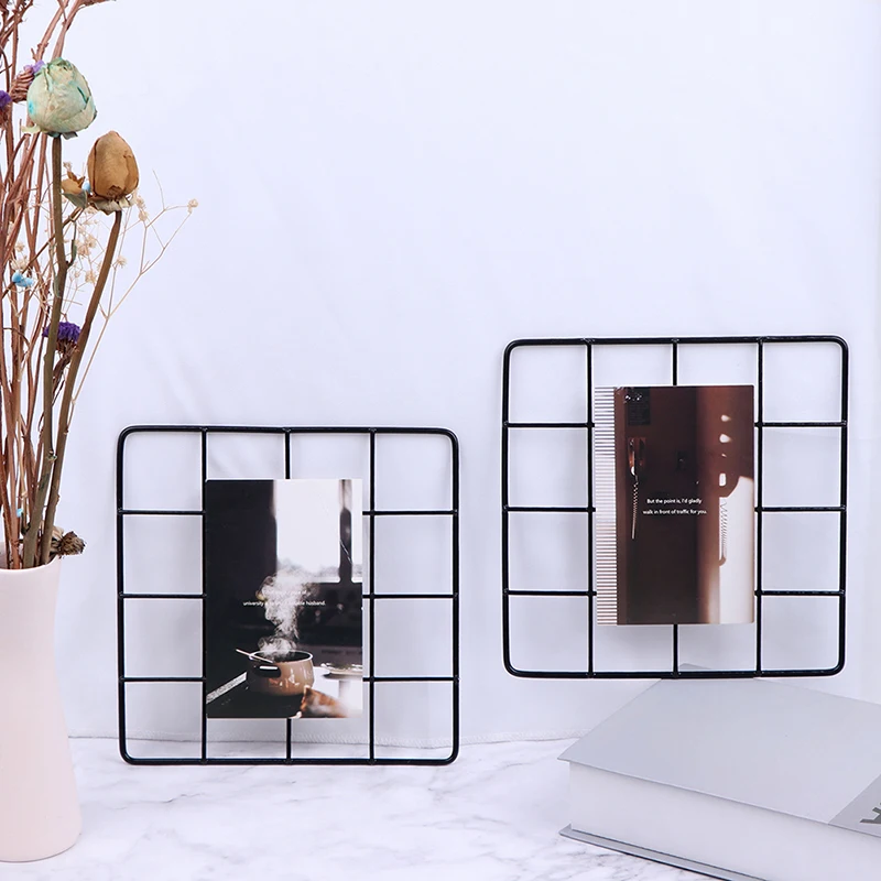 Сетка DIY стены фотографии открытки искусства Дисплей сетка Органайзер картины