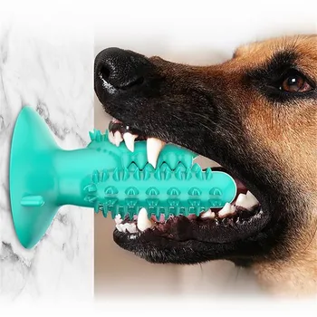

TPR Dog Toothbrush Toy Molar Stick Bite-resistant Accesorios Para Perros Cleaning Toothbrush Bite Mascotas Dog Accessories Pets