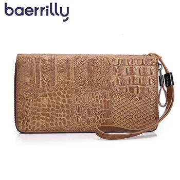 

High-quality Women Genuine Leather Wallets High-capacity Rfid Card Holder Long Clutch Bags Coin Purse Girl Portefeuille Femme