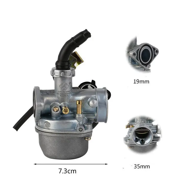 PZ19 19 мм Карбюратор Carb для 50CC 70cc 90cc 110cc 125CC Pit Dirt Bike Quad Enduro внедорожный картинг ATV