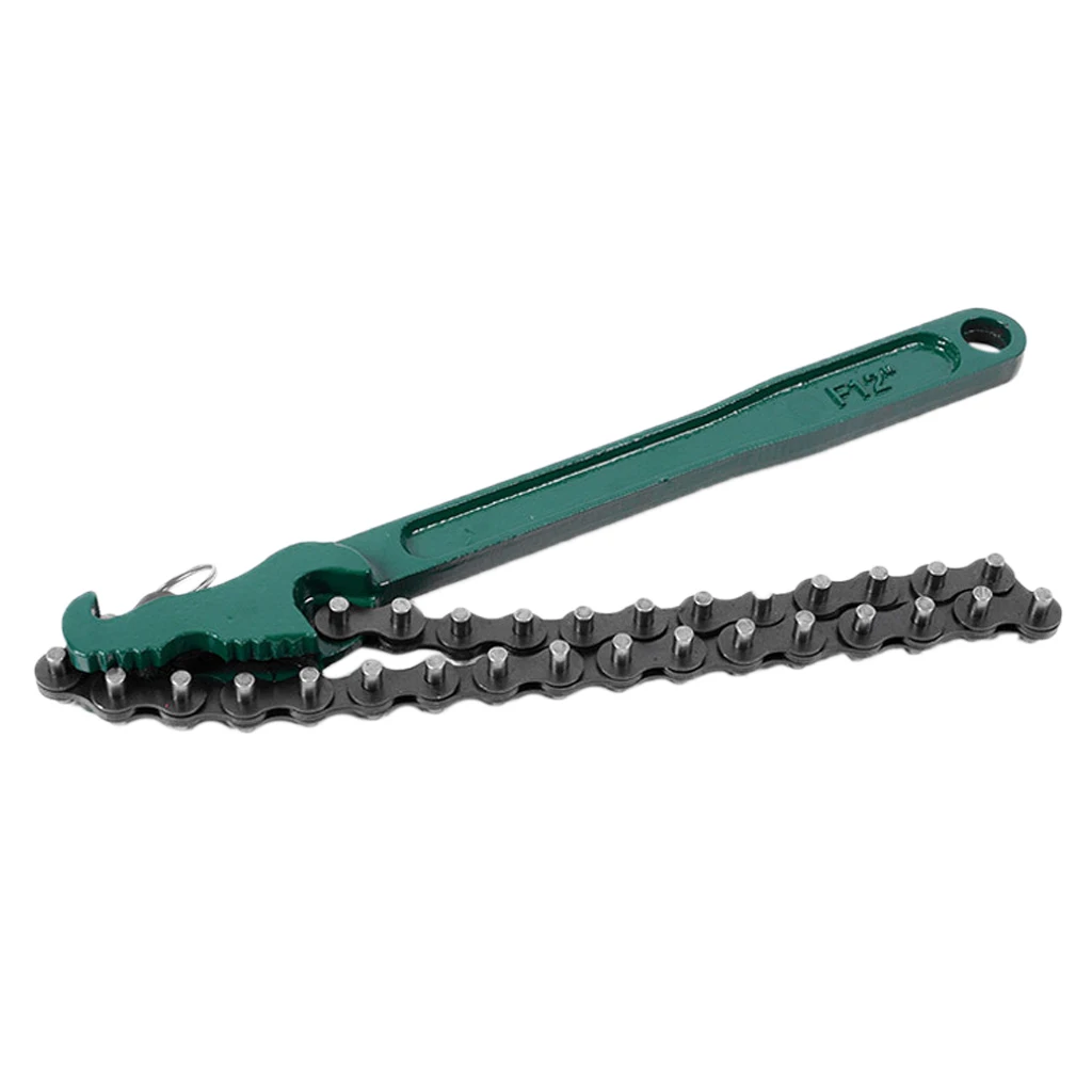 Adjustable Car Oil Filter Wrench Spanner Chain Type 40-150mm, Easy to Use Adjustable Car Oil Filter Wrench Spanner Chain Type 40-150mm, Easy to Use