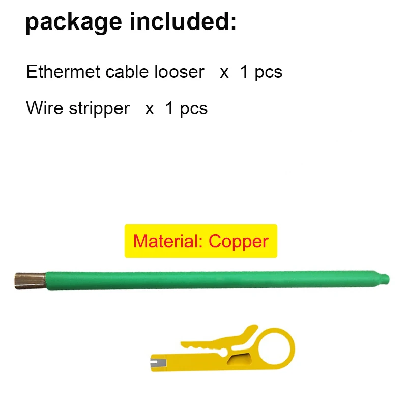 lan wire tester xintylink Network engineer tools Networking wire looser for CAT5 CAT6 Ethermet cable looser twisted wire core separater lan network wire tester Networking Tools