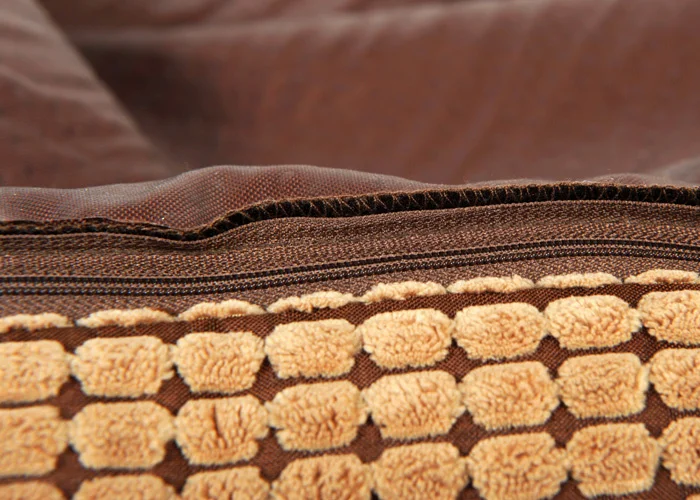 Puppy Pet Dog Bed Warming Dog House Soft Materialfa Bric Sofa Warm Winter Give a Pillow