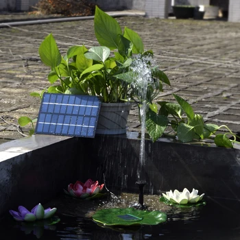 

High Quality Solar-Powered Pump Brushless DC Solar Power Fountain Pool Water Pump Garden Plants Watering Kit solar pond pump