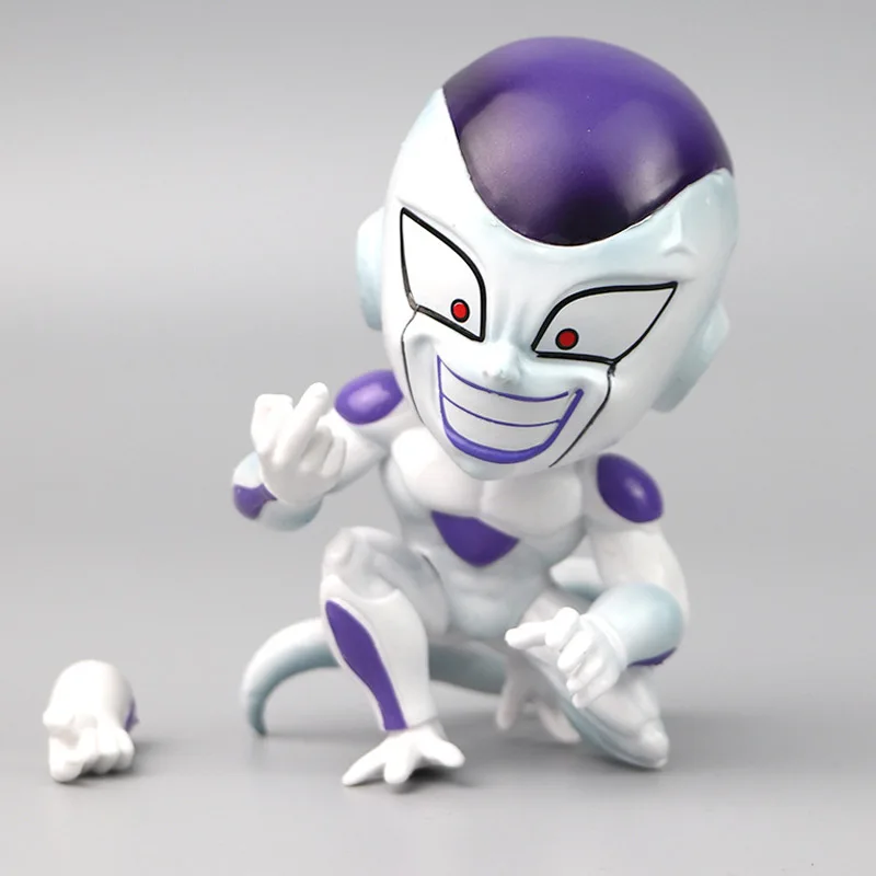 B 11 см 4 типа без коробки Dragon Ball экшн фигурка Majin Buu Frieza Majin Boo фигурка freeza ПВХ игрушки коллекция аниме модель - Цвет: B