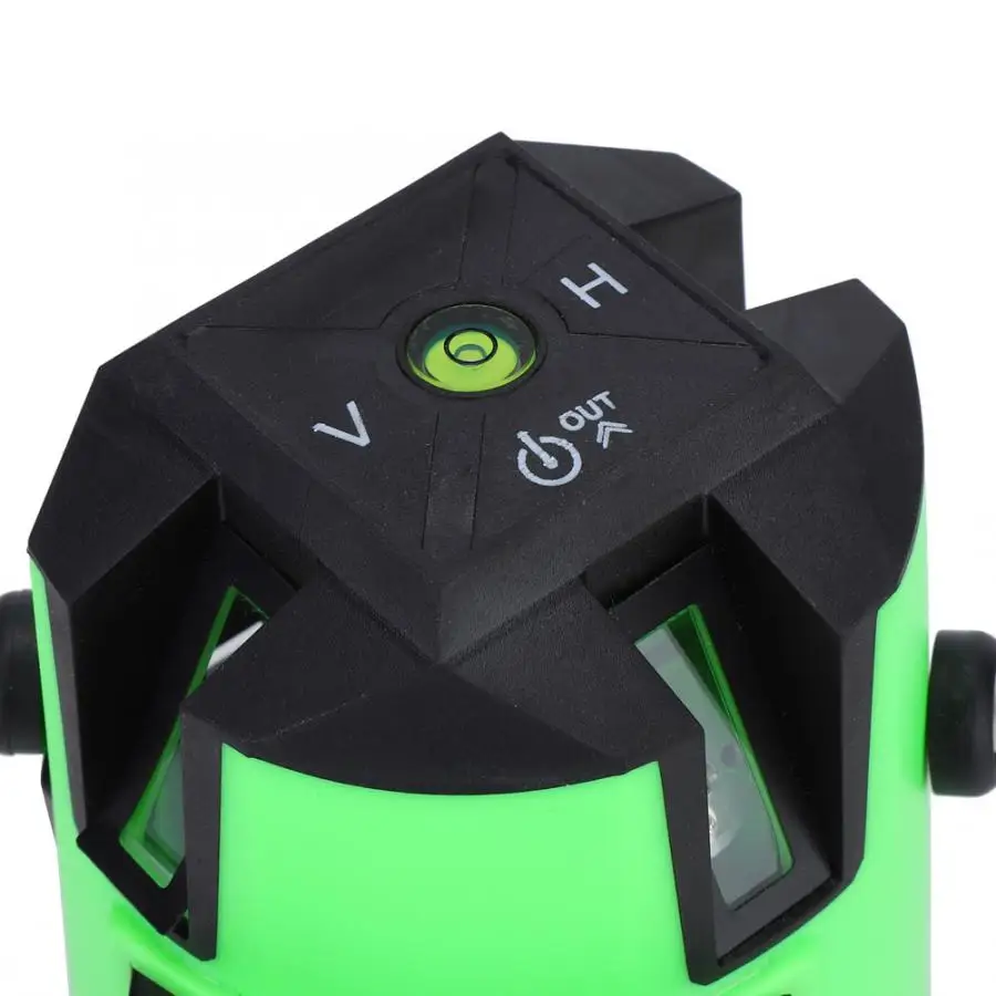 Laser Level 360 2D Green Beam Laser Level Self-Leveling Line Laser Meter 5 Line Measuring Tool Cross Line Level