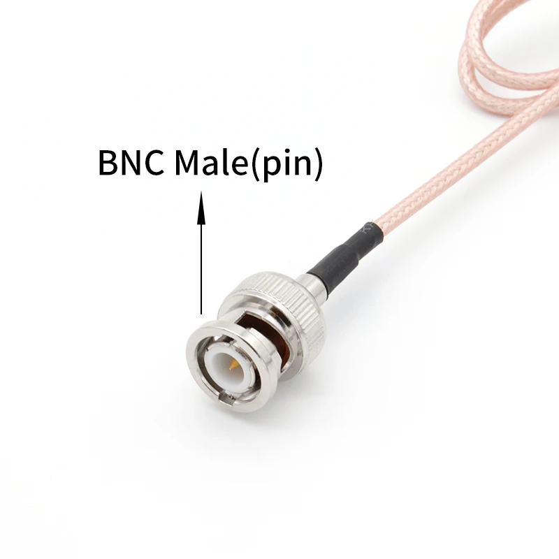 Высокое качество посеребренный BNC микрофонный кабель 5dBi с высоким коэффициентом усиления BNC Мужской и Женский микрофонный кабель-удлинитель