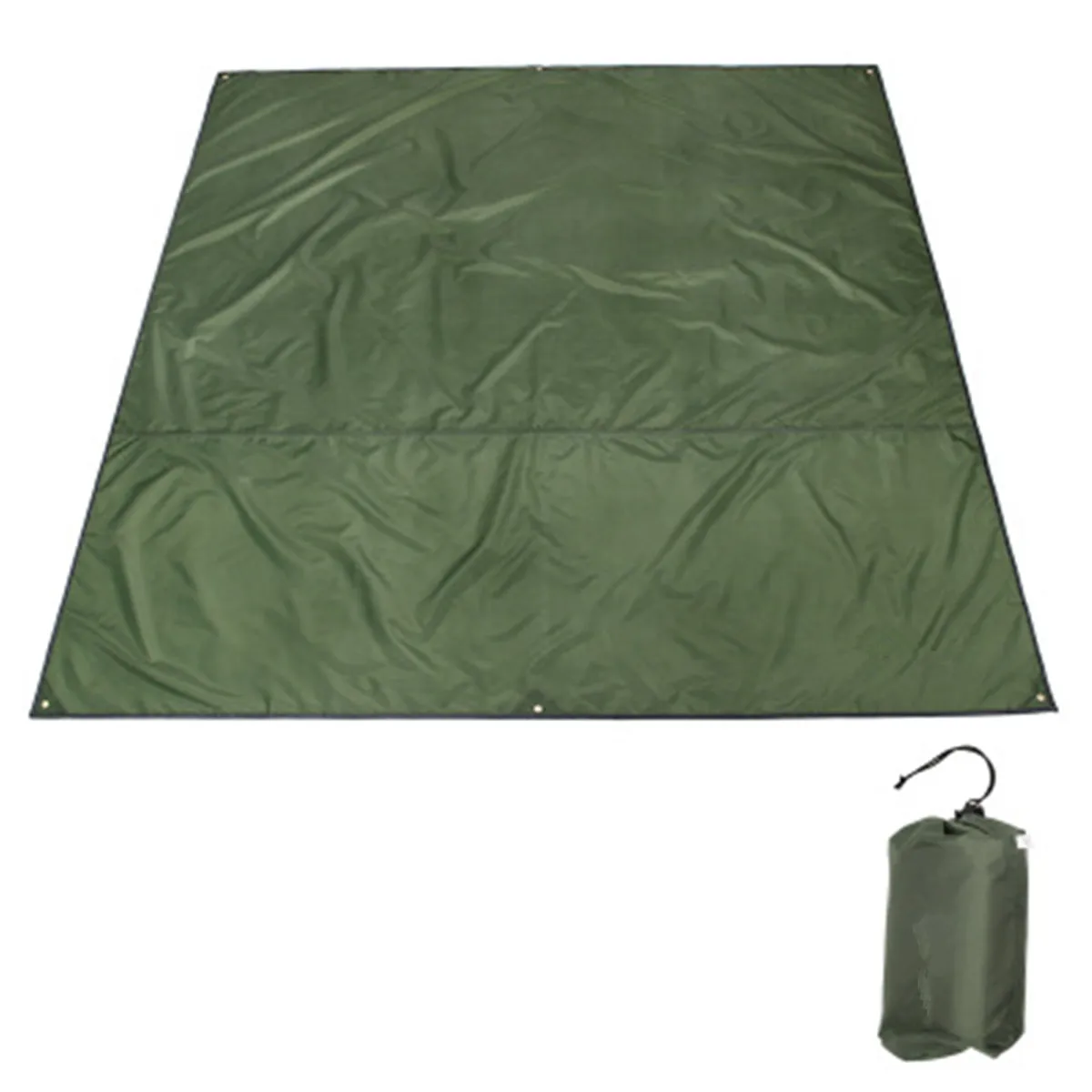 Sun Shelter Tent for Beach Waterproof Outdoor UV Tarp Sun Shade Strandtent Camping Fishing Awning Sunshade Beach Tent Canopy - Цвет: Army Green