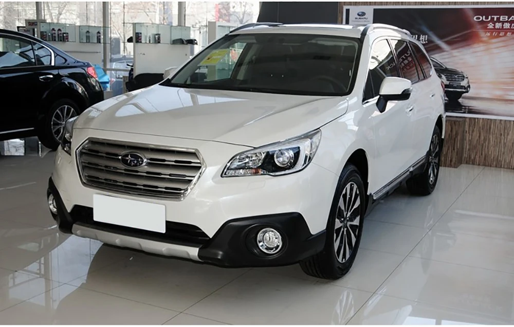 Автомобильный Стайлинг передний и задний бампер для Subaru Outback ABS пластик защитная пластина крышка планки
