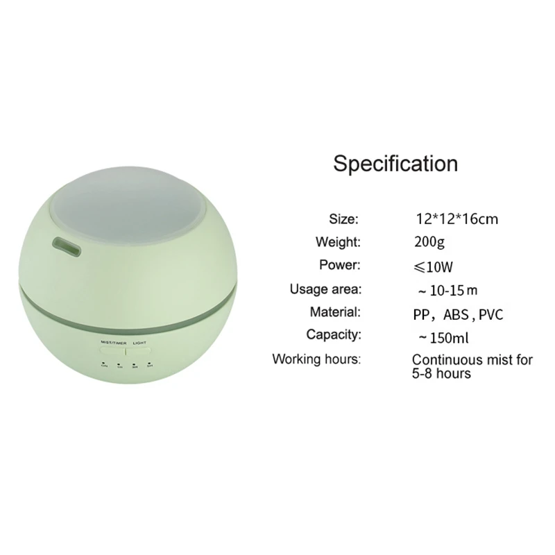 XMX-Ultrasonic Aromatherapy Diffuser with flower Aroma Diffusers Cool Mist Humidifier for Office Home Bedroom Living Room