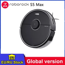 ($30Code: 30ALICUMPLE11) version Globale Roborock S5 MAX Robot Aspirateur WIFI APP Contrôle Pour La Maison De Balayage Automatique