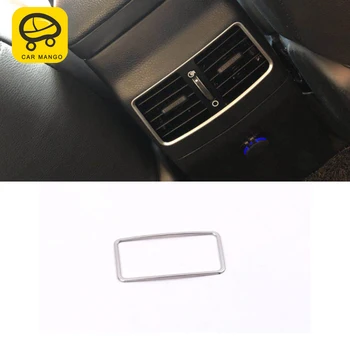 

CarManGo for Toyota Corolla 2014-2018 Car Styling Back A/C Air Vent Outlet Panel Trim Frame Sticker Chrome Interior Accessories