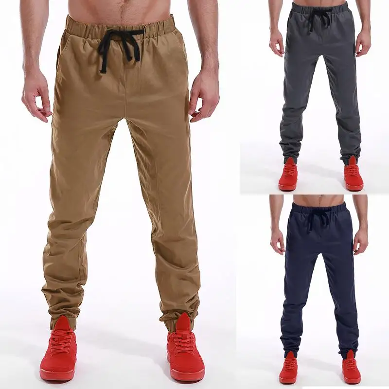 INCERUN повседневные штаны шаровары Slim Fit Мода мужские длинные брюки одежда с эластичной резинкой на талии Jogger спортивные брюки мужские большие размеры Осень