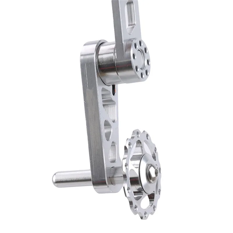 Aluminum Alloy Cycling Single Speed Rear Derailleur Chain Folding Bicycle Guide Wheel Lp Oval Tensioner With Sprocket MTB Bike