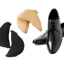 2 шт. наполнитель для обуви обувь унисекс вставки, чтобы сделать большую обувь подходят наполнителями пальцев, предотвращают скольжение ног вперед для мужчин и женщин
