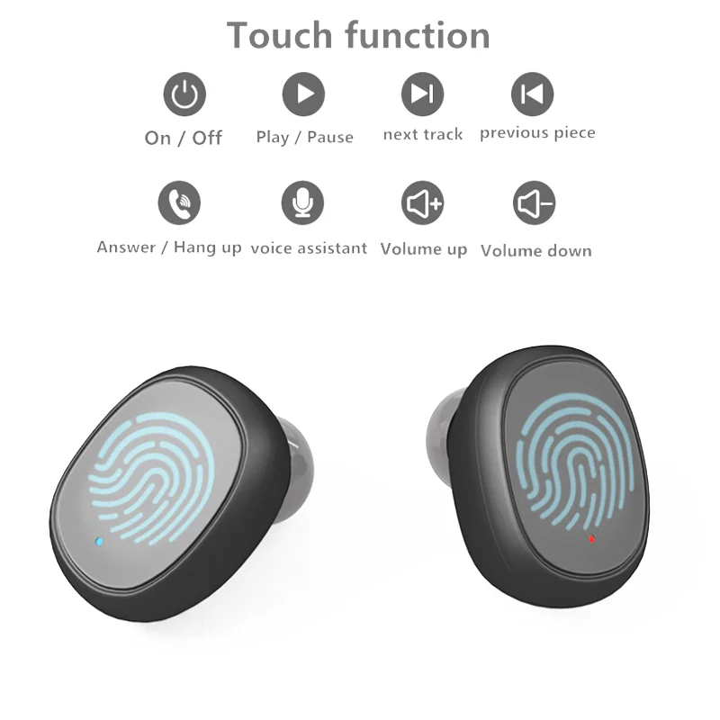 TWS k38 Bluetooth наушники с шумоподавлением спортивные водонепроницаемые наушники беспроводные наушники для xiaomi huawei iphone
