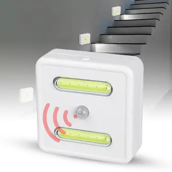 

2Pcs Wall Mounted Motion Sensor Cabinet Closet UV Night Light Sterilizer Lamps for disinfect bacterial kill virus